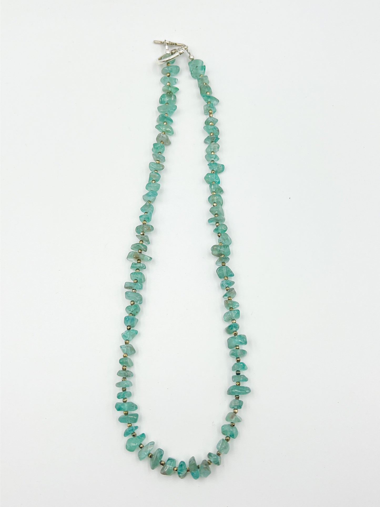 Blue Apatite Necklace