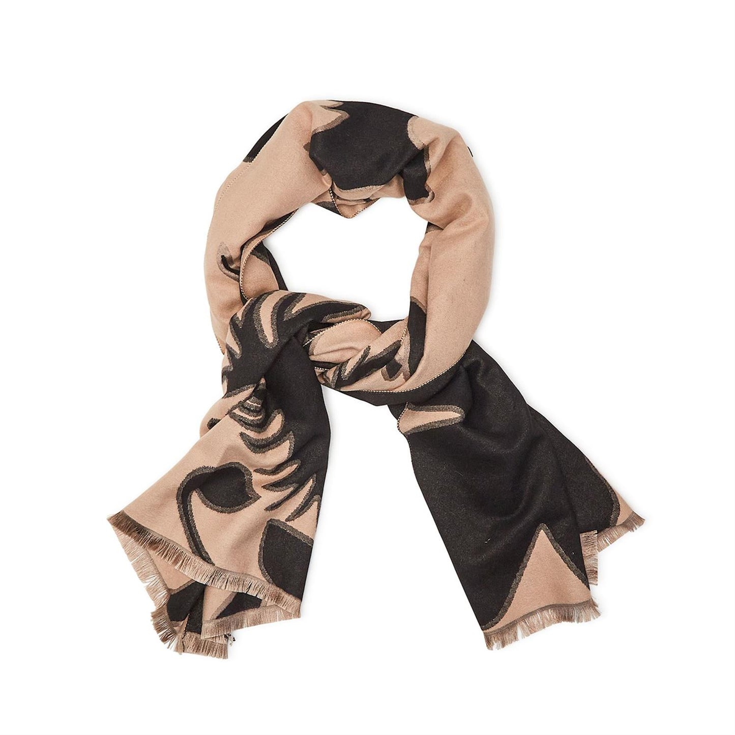 Abstract Botanical Scarf
