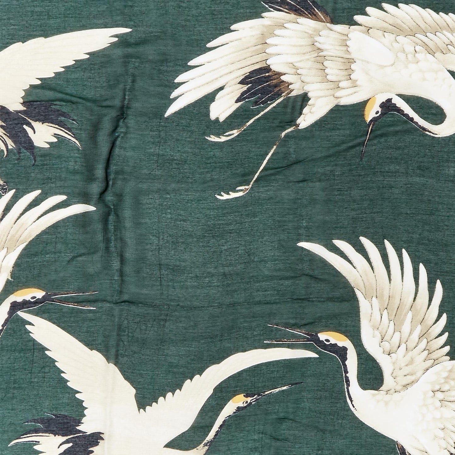 Heron Scarf in Forest Green