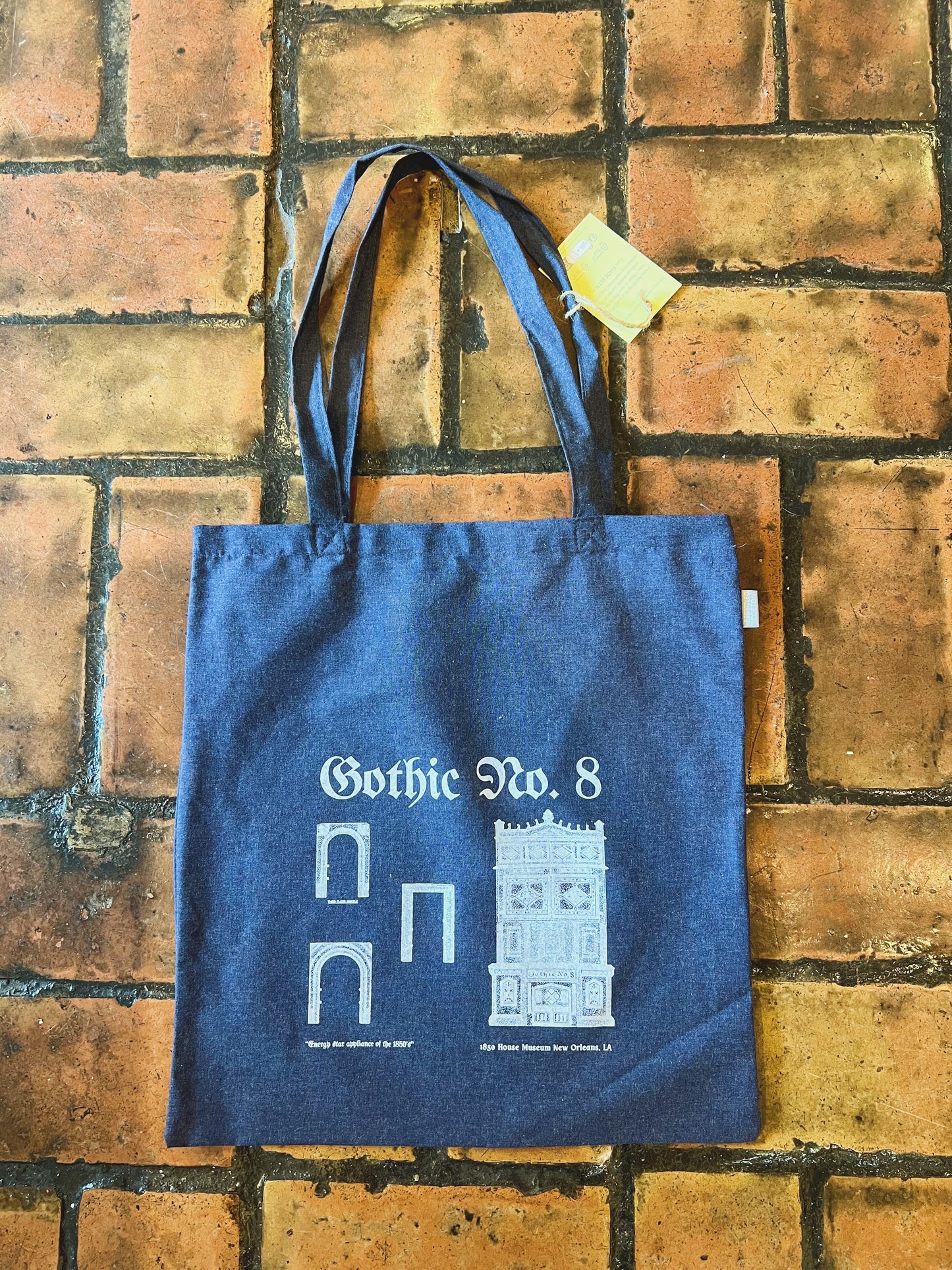 Cast Iron Gothic 8 Stove Tote Bag