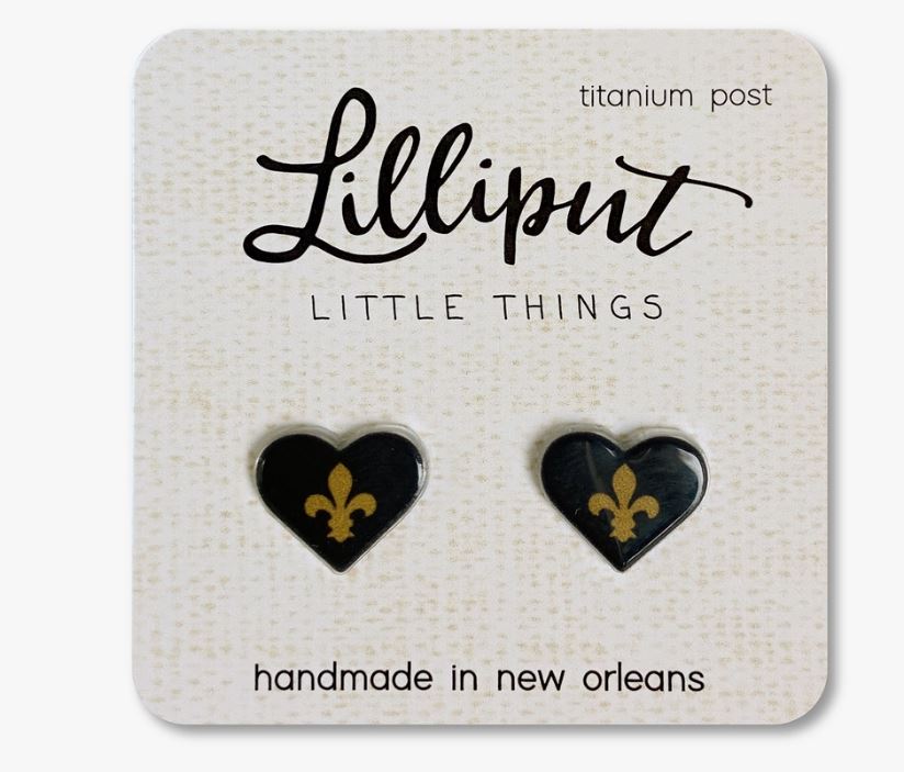 Black + Gold Earrings