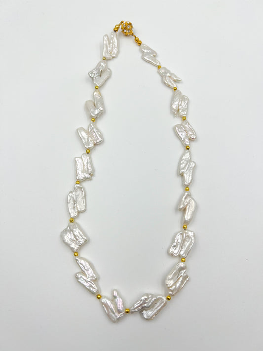 White Freshwater Pearl Necklace