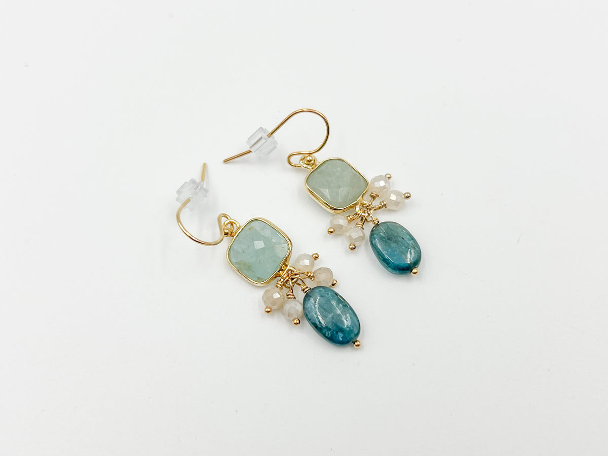 Ocean Waves Drop Earrings