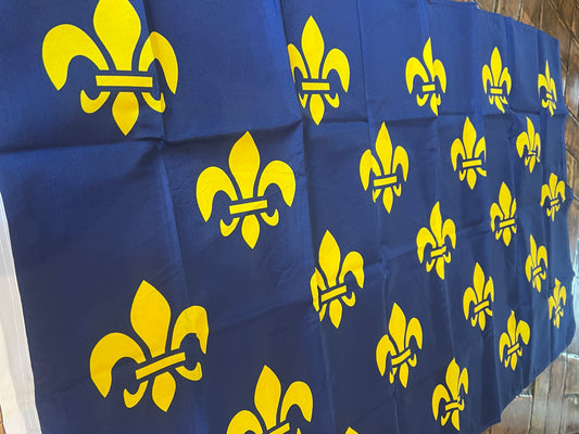 Bandera de lirio borbón