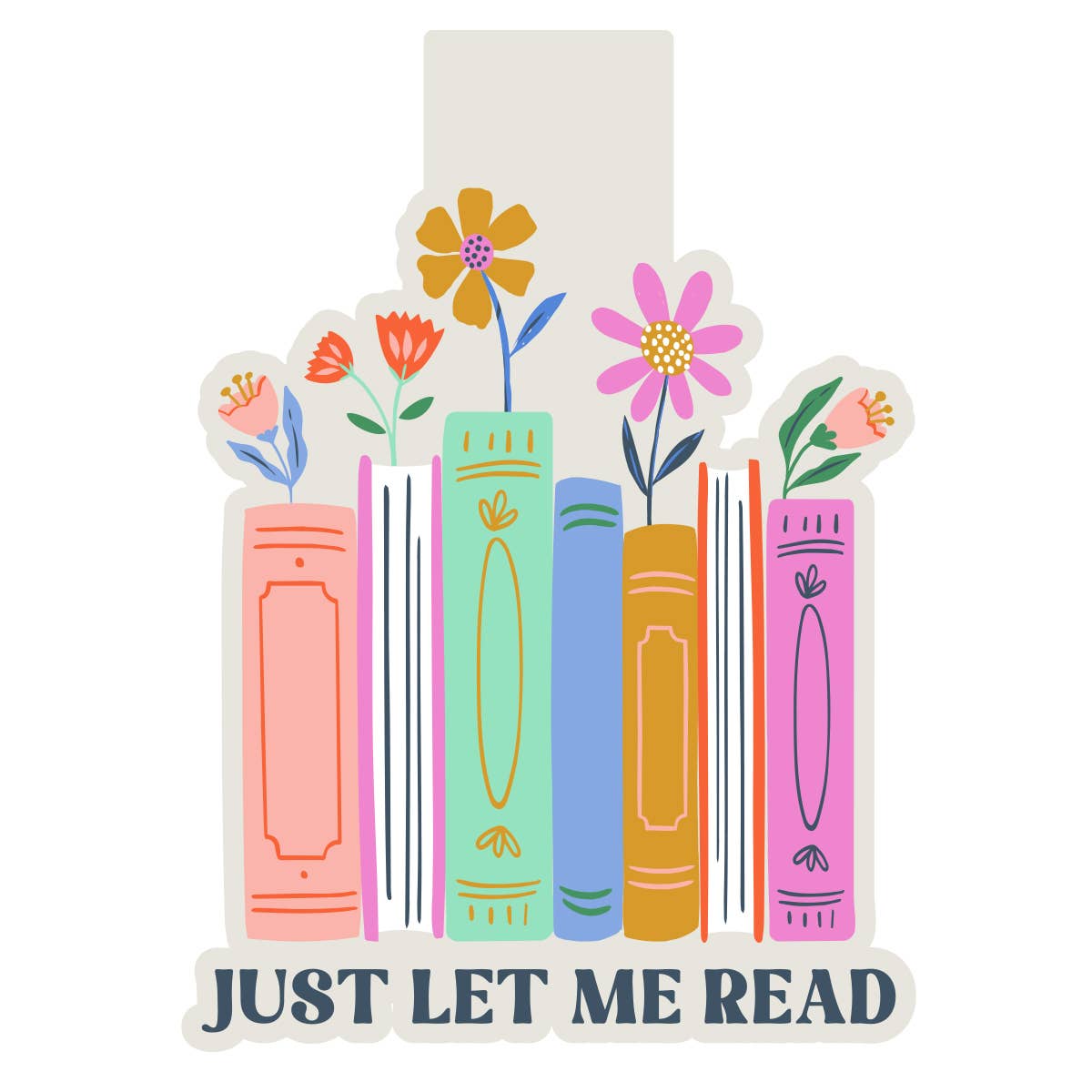 "Let Me Read" Magnetic Bookmark