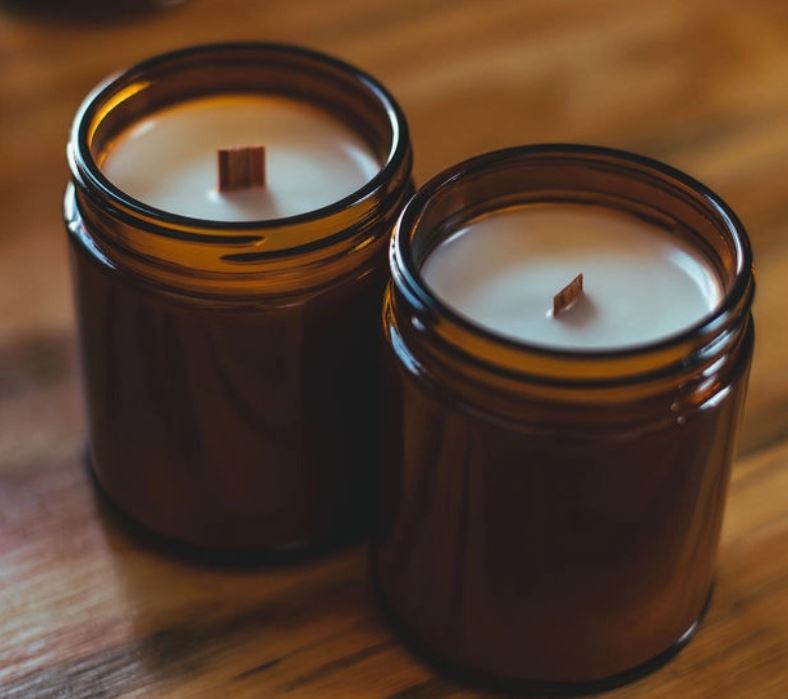 Hoboken Joe Wood Wick Candle