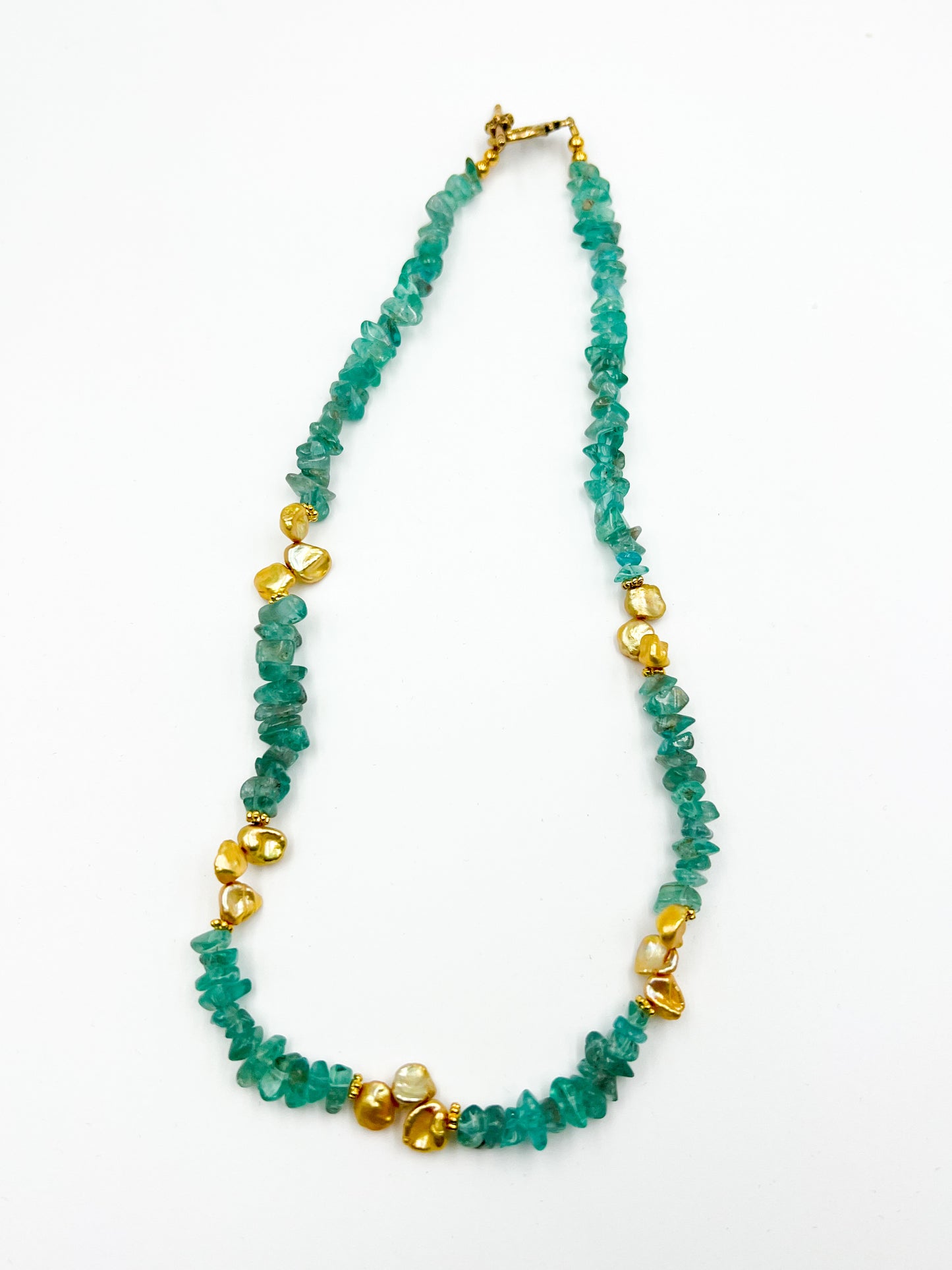 Turquoise Apatite Necklace