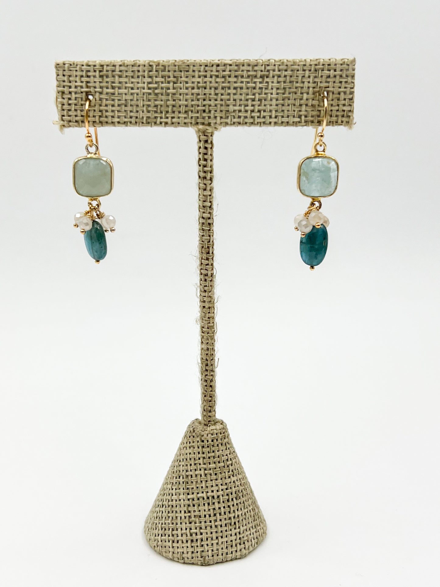 Ocean Waves Drop Earrings