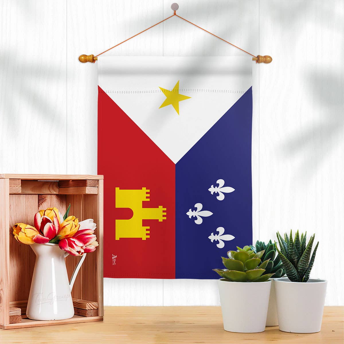 Acadiana Garden Flag