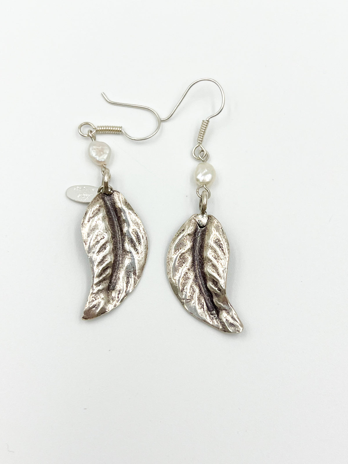 Mini Leaf Earrings