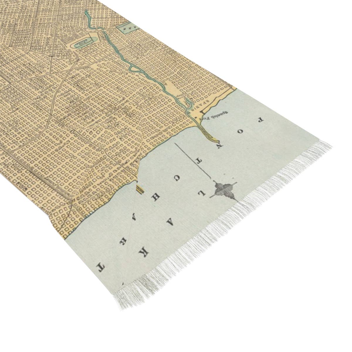 New Orleans Map Scarf