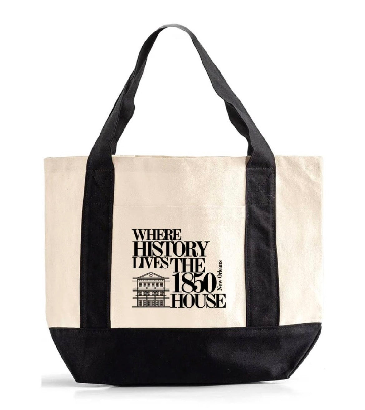 "Where History Lives" 1850 House Mini Tote
