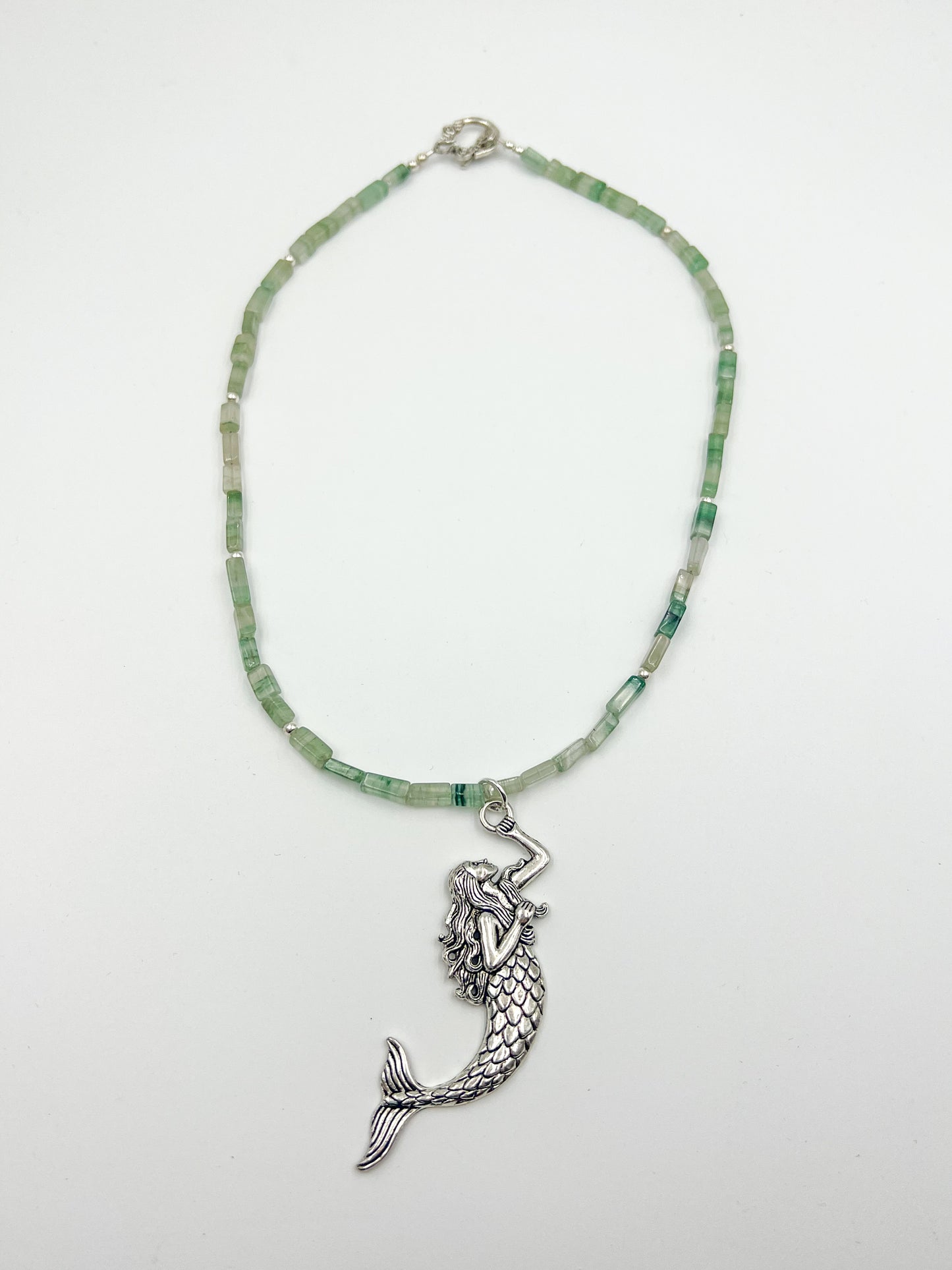 Fluorite Mermaid Necklace