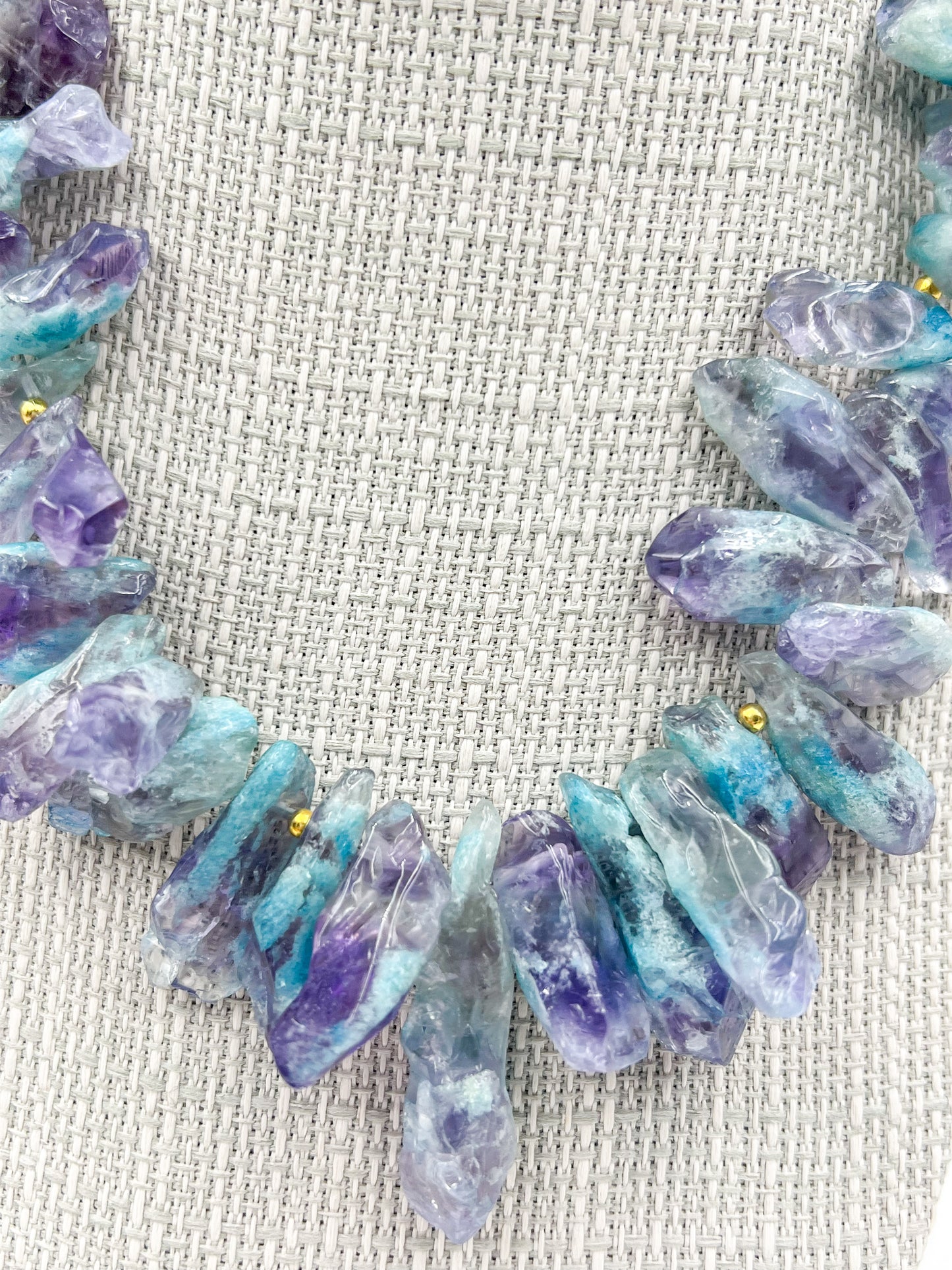 Quartz Apatite Necklace