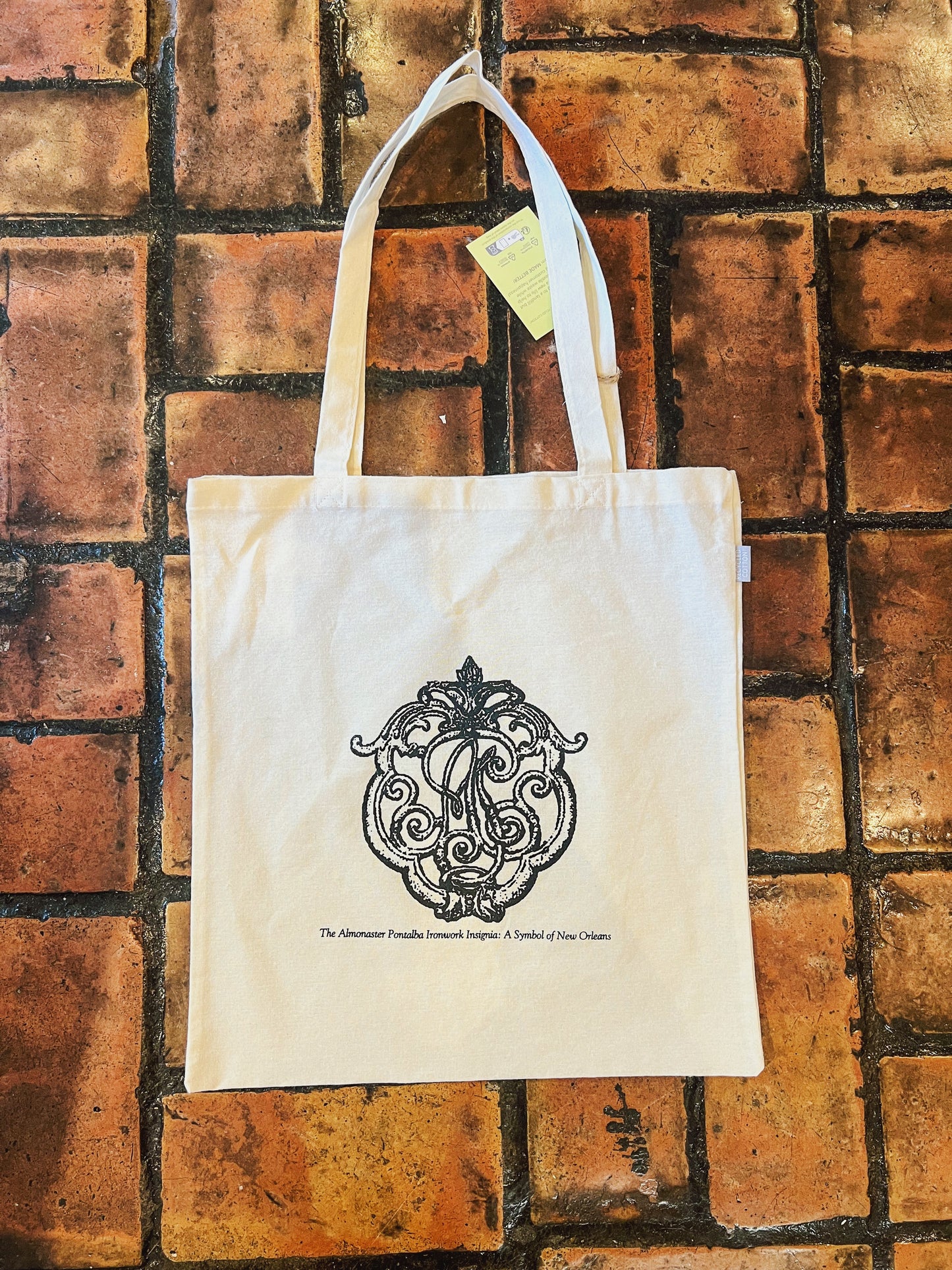 Almonaster Pontalba Ironwork Insignia Tote Bag