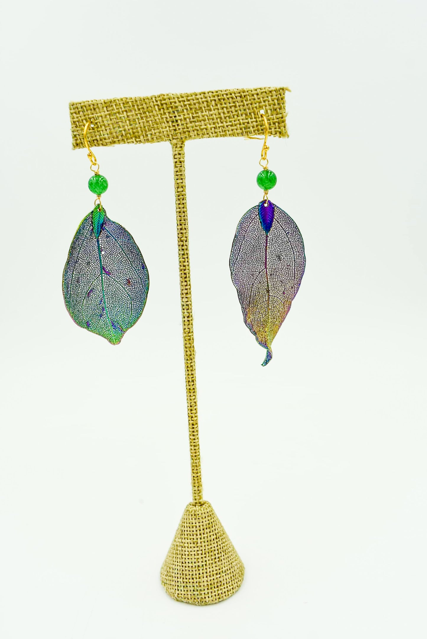 Juno Florescent Leaf Earrings
