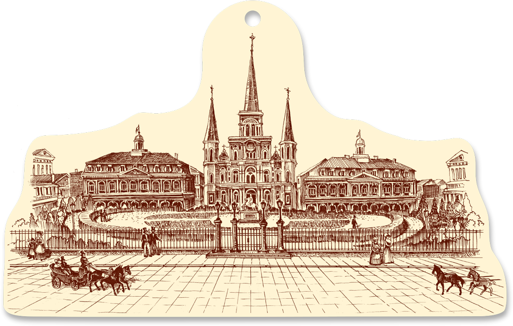 Jackson Square Ornament