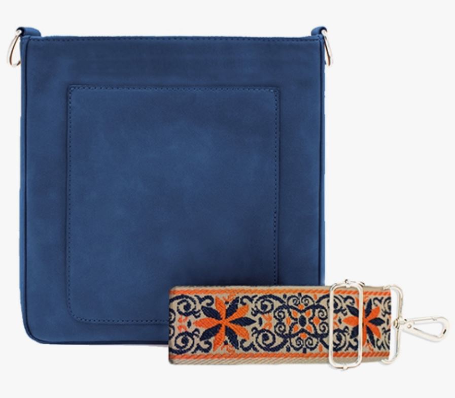 May Suede Crossbody Bag