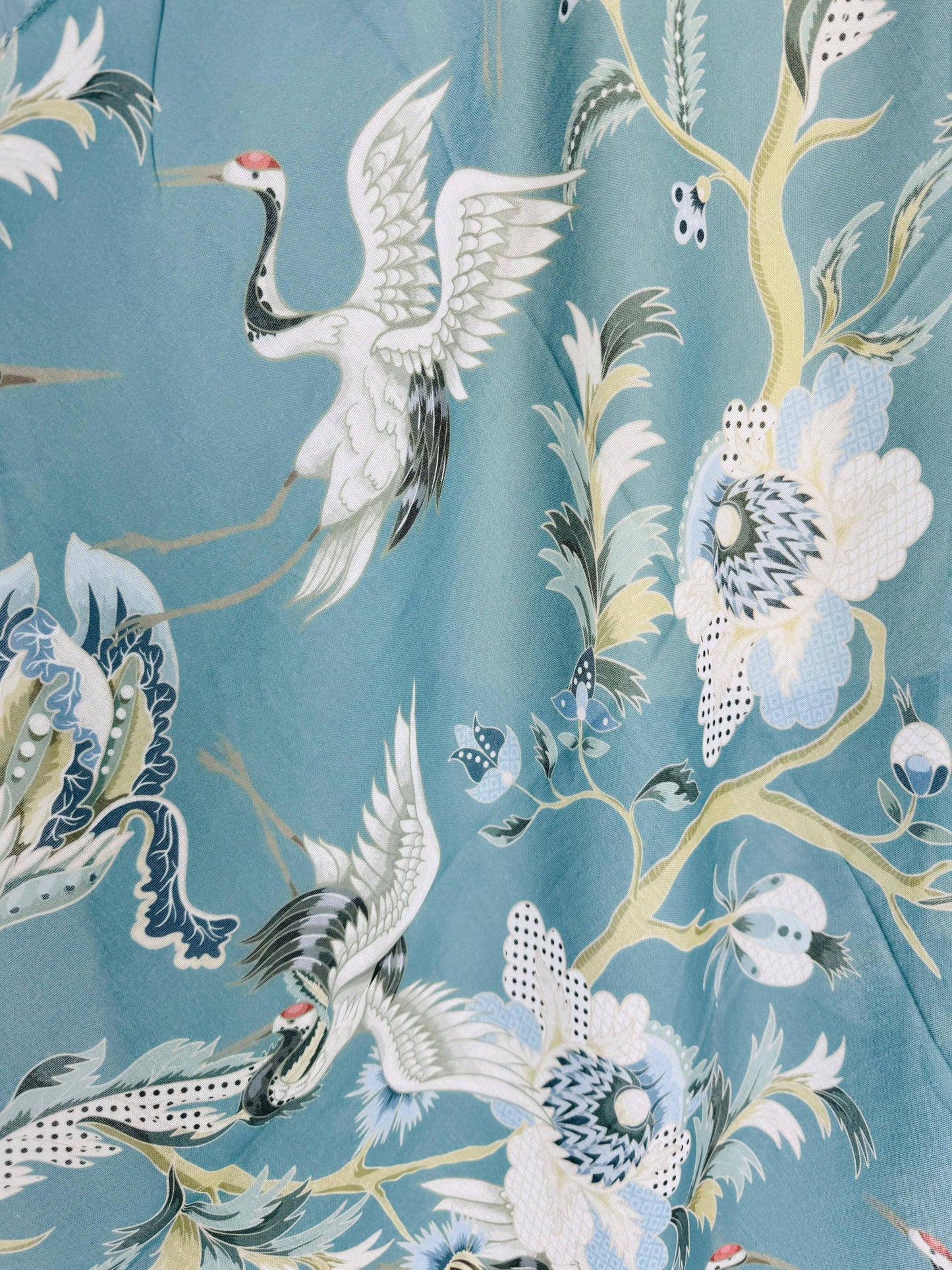 Crane Scarf in Teal
