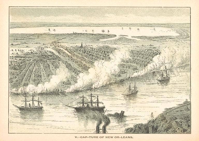 Battle of New Orleans Postcard