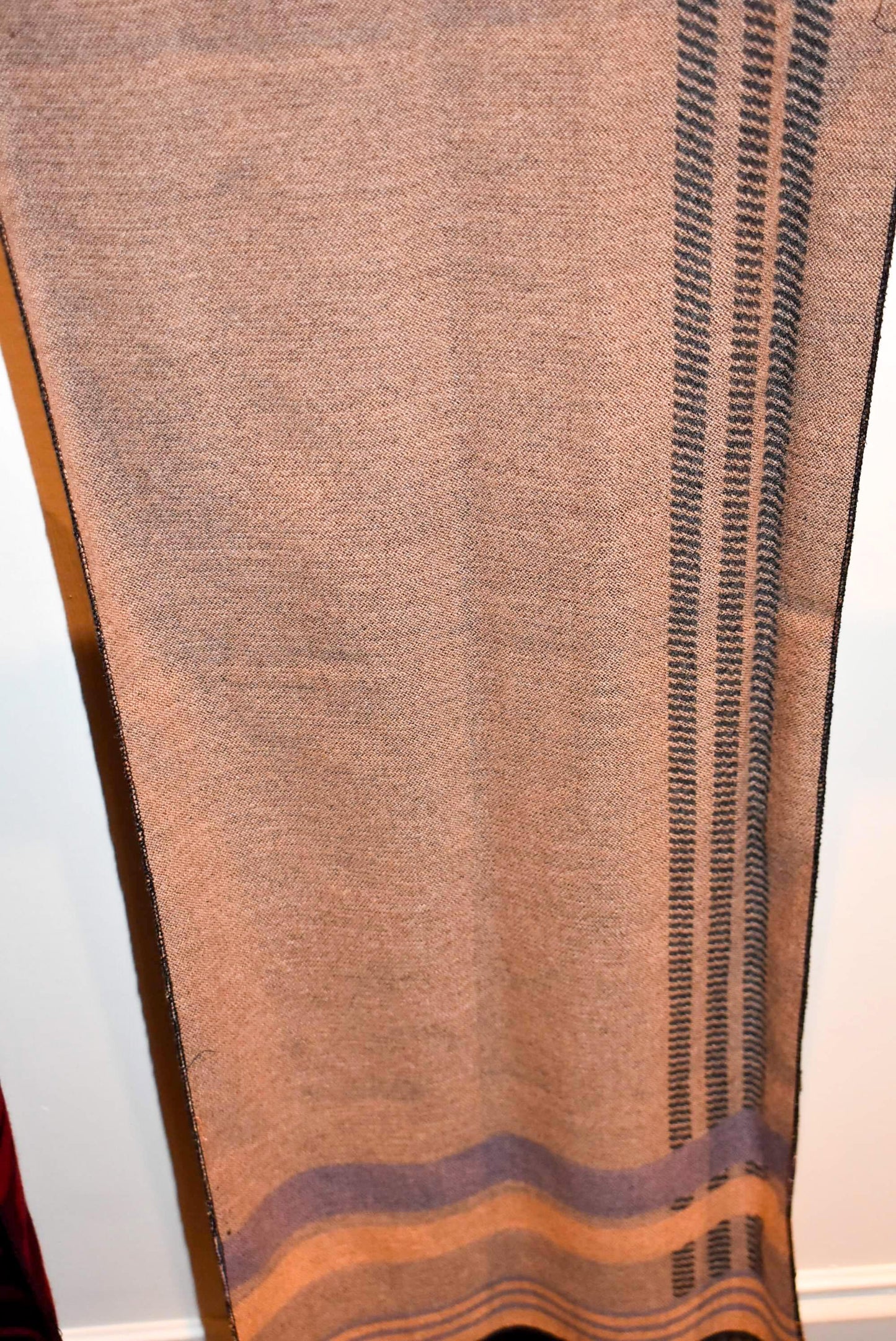 Écharpe Heritage Gris/Beige