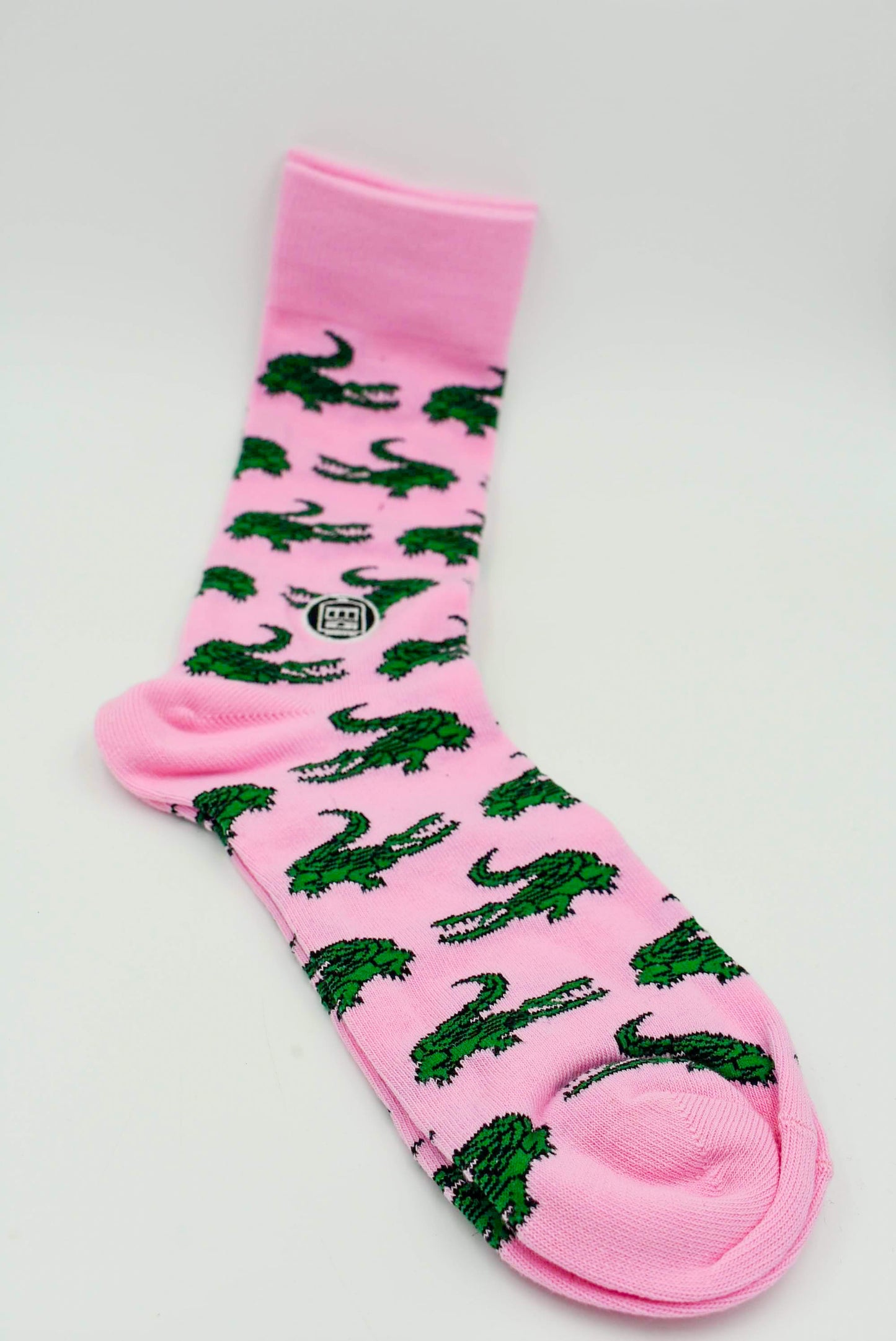 Pink Gator Sock