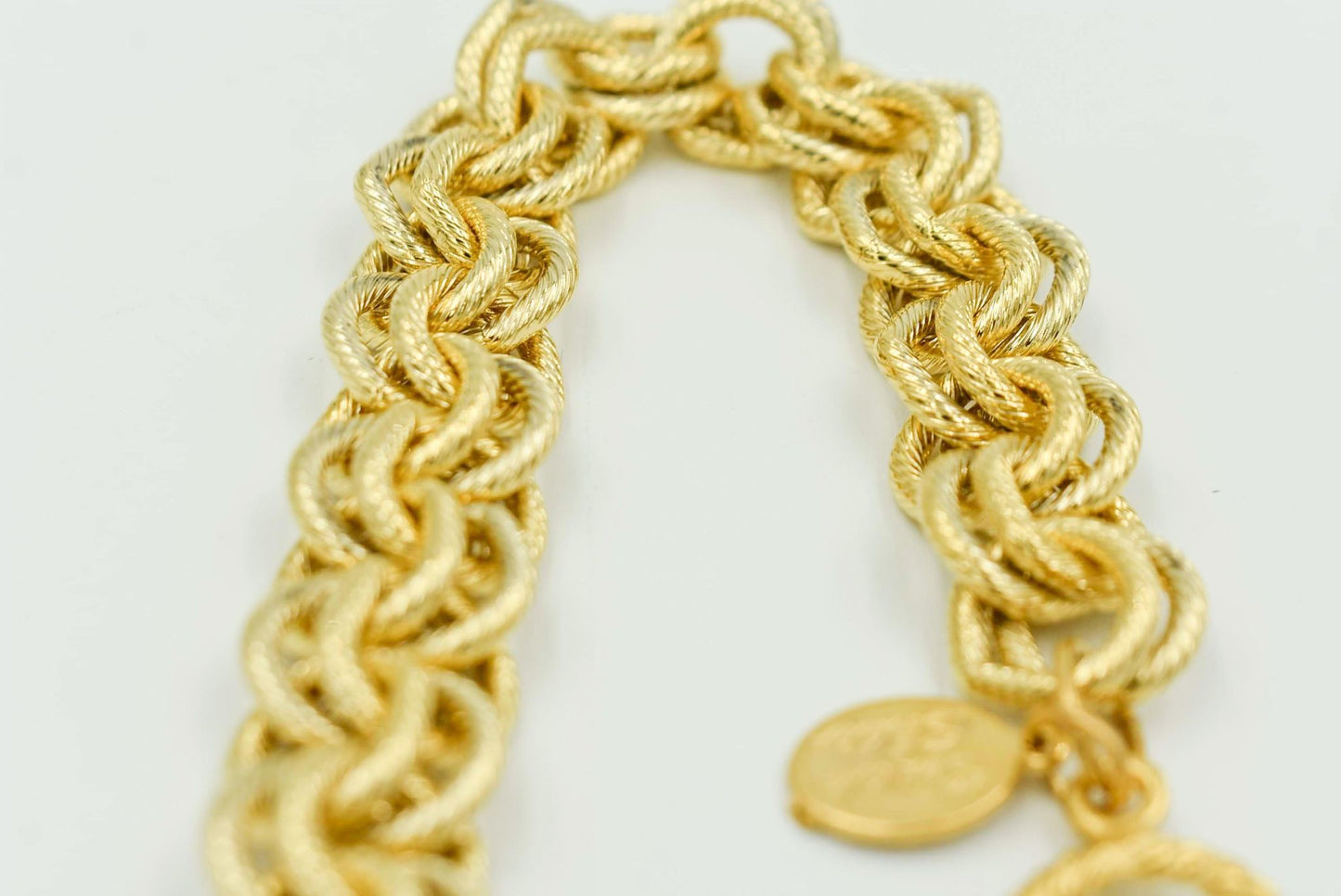 Intaglio Fleur De Lis Bracelet