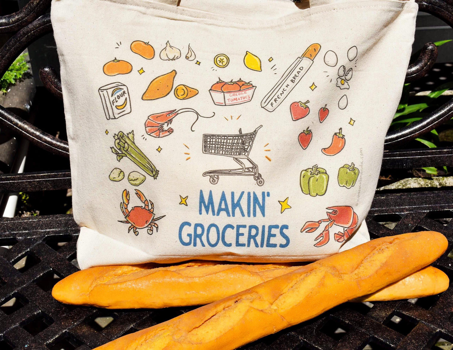 Makin' Groceries Tote Bag