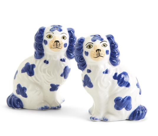 Staffordshire Dog Salt and Pepper Shaker Set