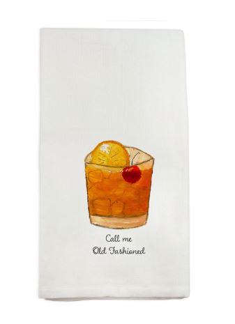 Call Me Old Fashion Kitchen Towel 100% cotton Dimensions 20x25 in. Care: machine wash, tumble or line dry