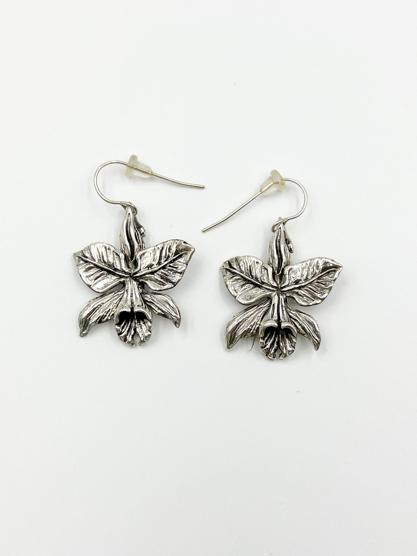 Sterling Silver Lily Flower Earring