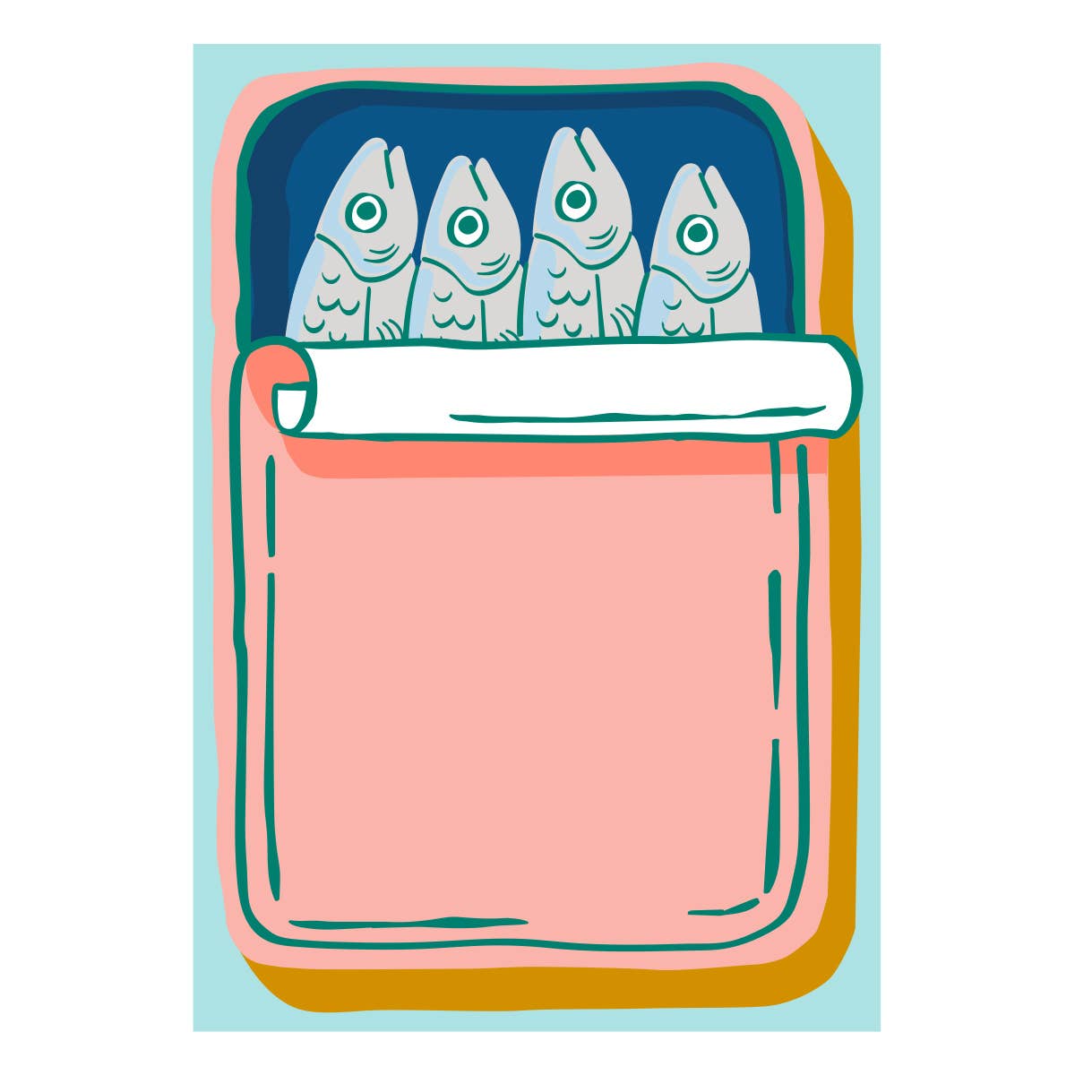 Sardine Can Note Pad