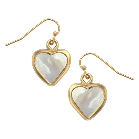Heart Drop Earrings