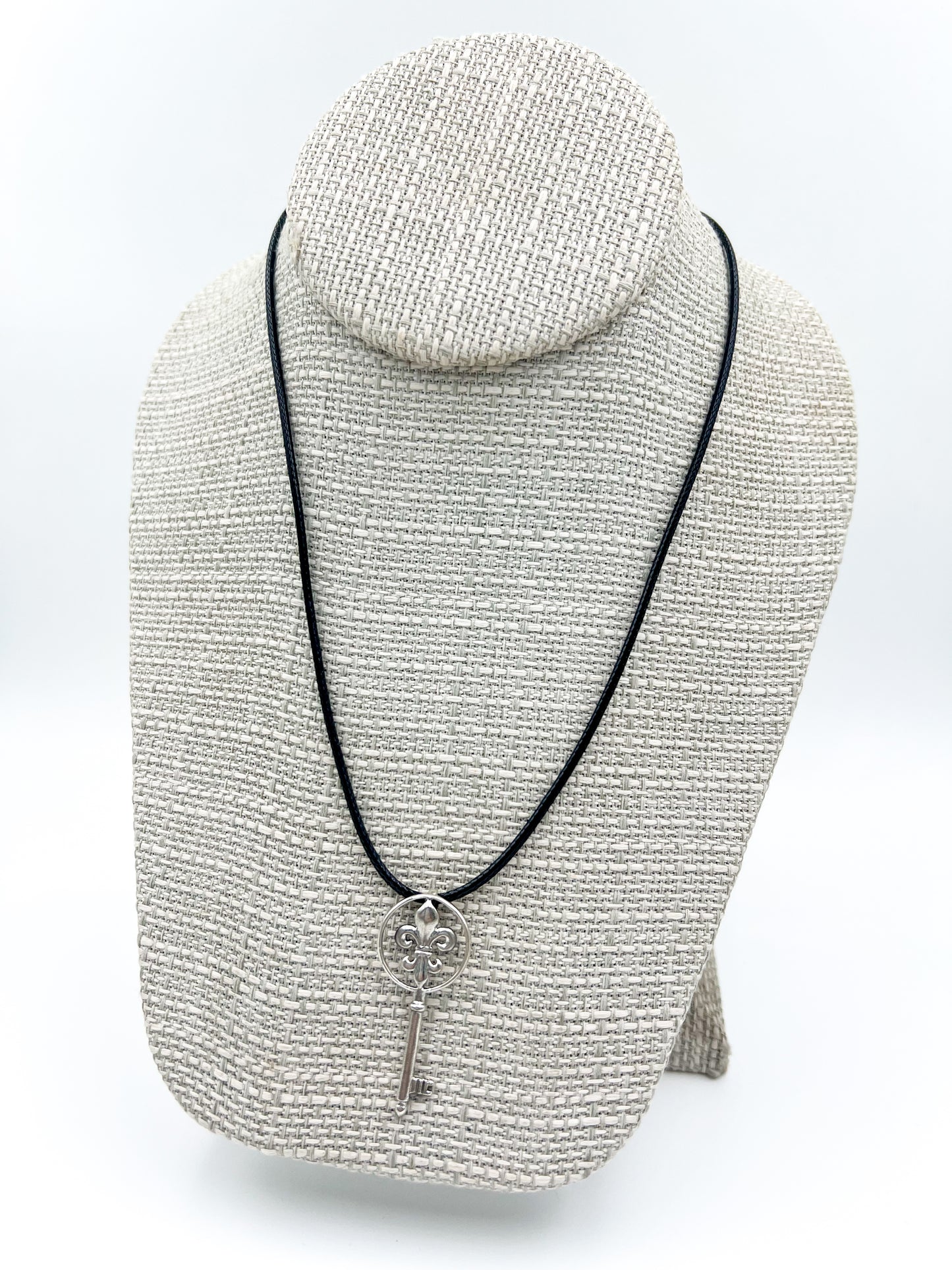 Fleur De Lis Key Necklace