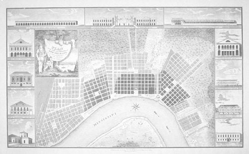 New Orleans 1815 Map