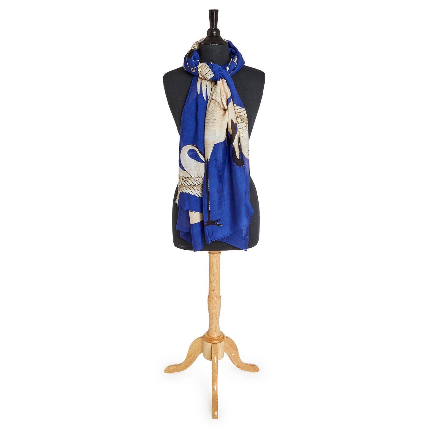 Heron Scarf - Cobalt Blue