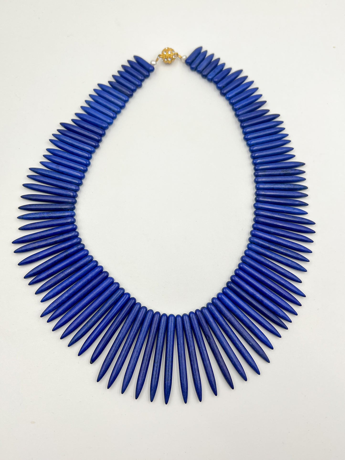 Lapis Howlite Necklace