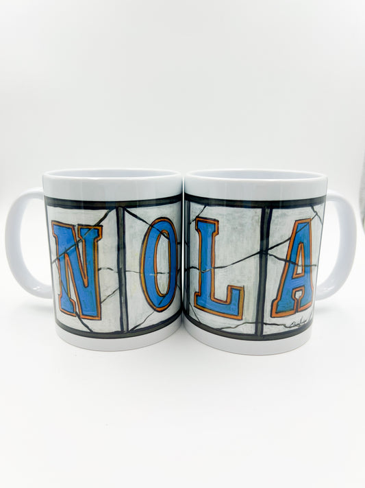 NOLA Street Tile 11oz Mug