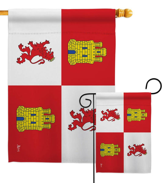 Castile and León Garden Flag
