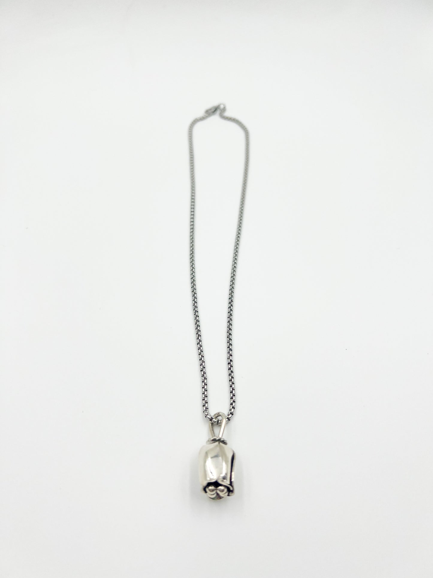 Sterling Silver Tulip Pendant