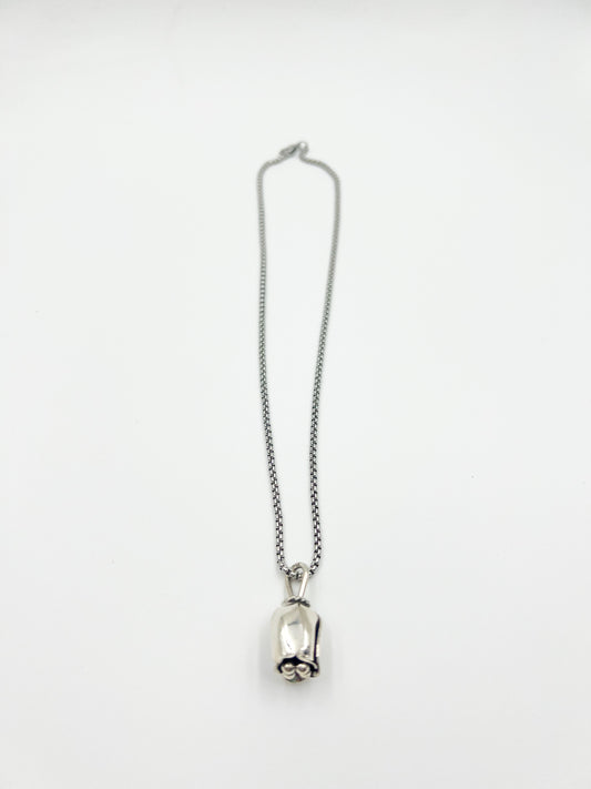 Sterling Silver Tulip Pendant