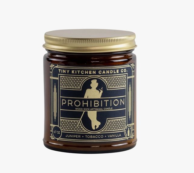 Prohibition Wood Wick Candle