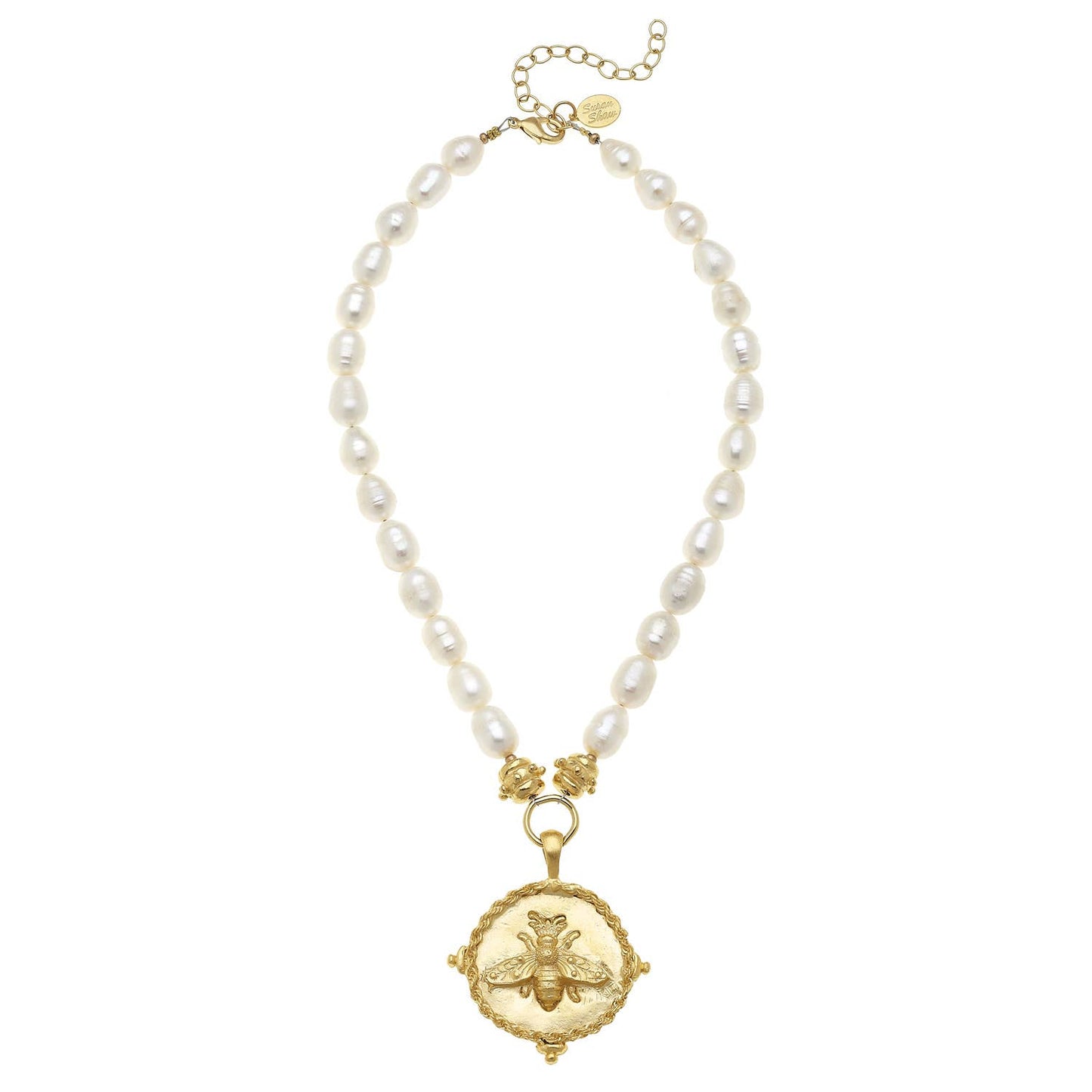 Gold Bee Necklace