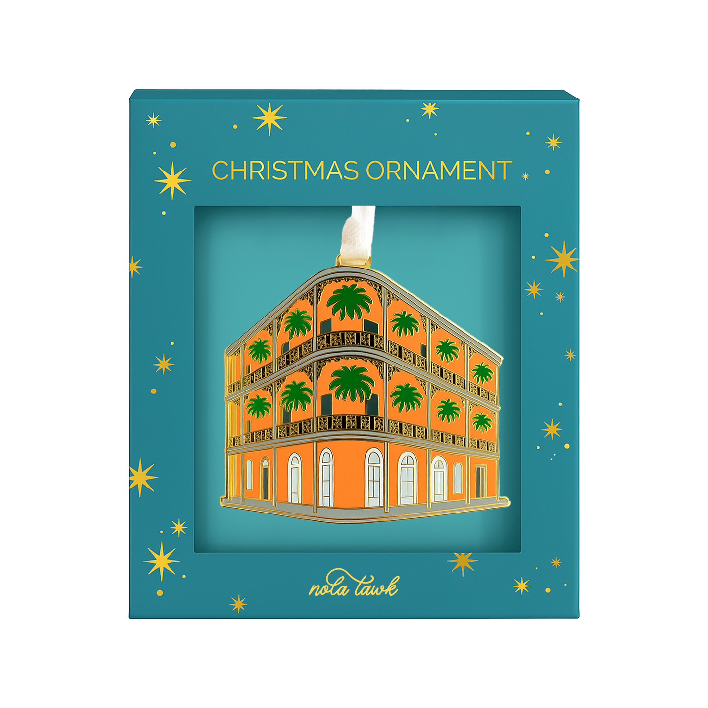 LeBranche House Enamel Ornament