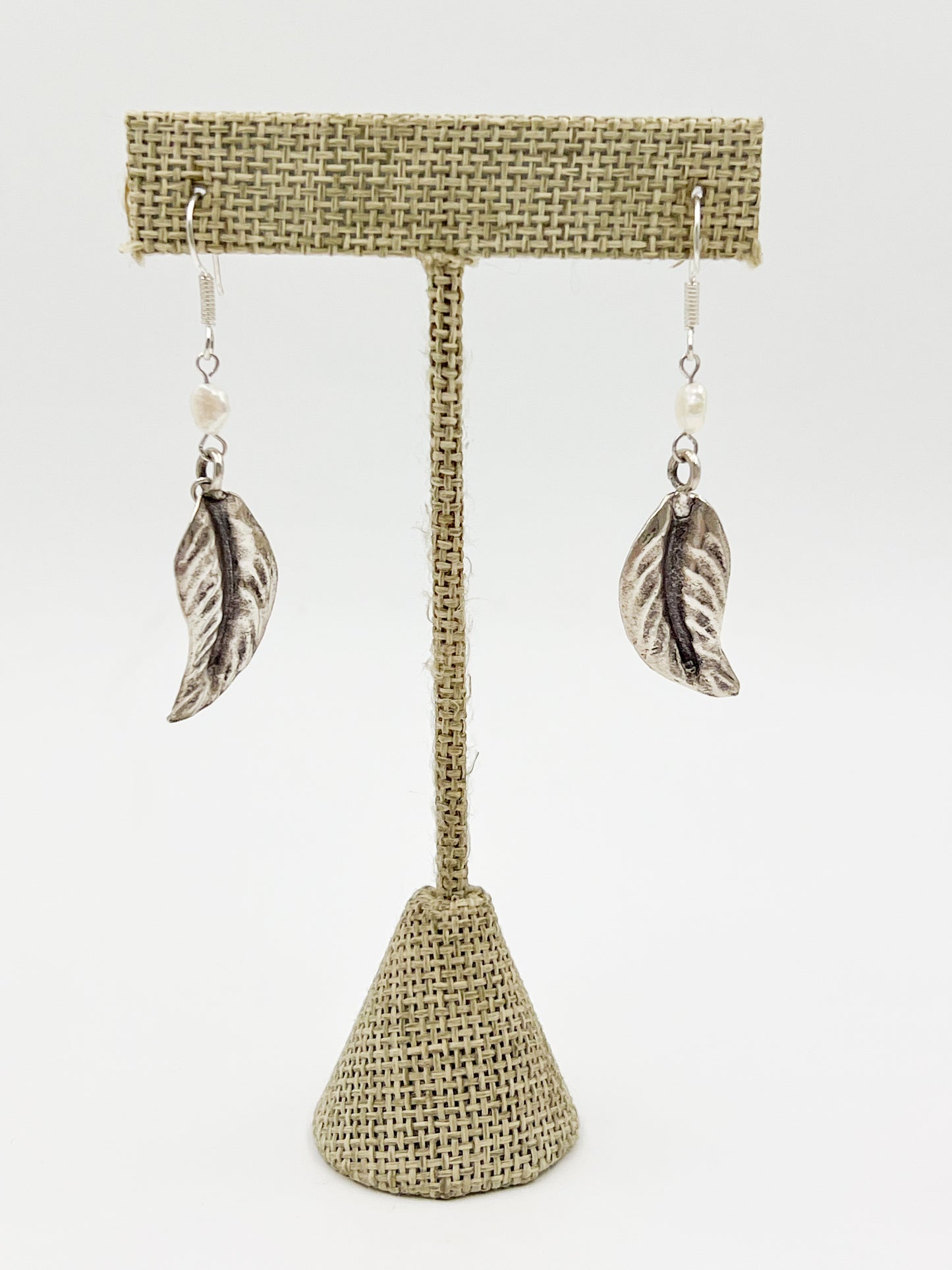Mini Leaf Earrings
