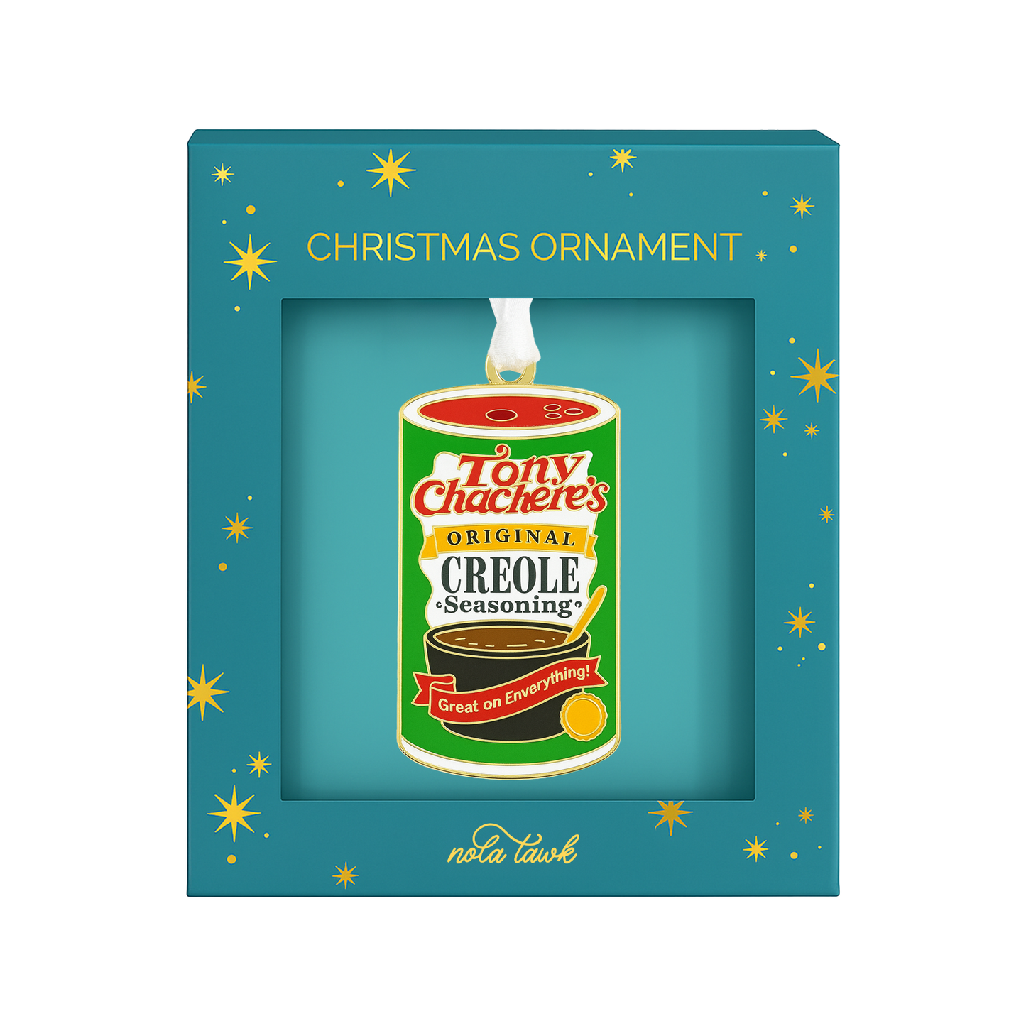 Tony Chachere's Enamel Ornament