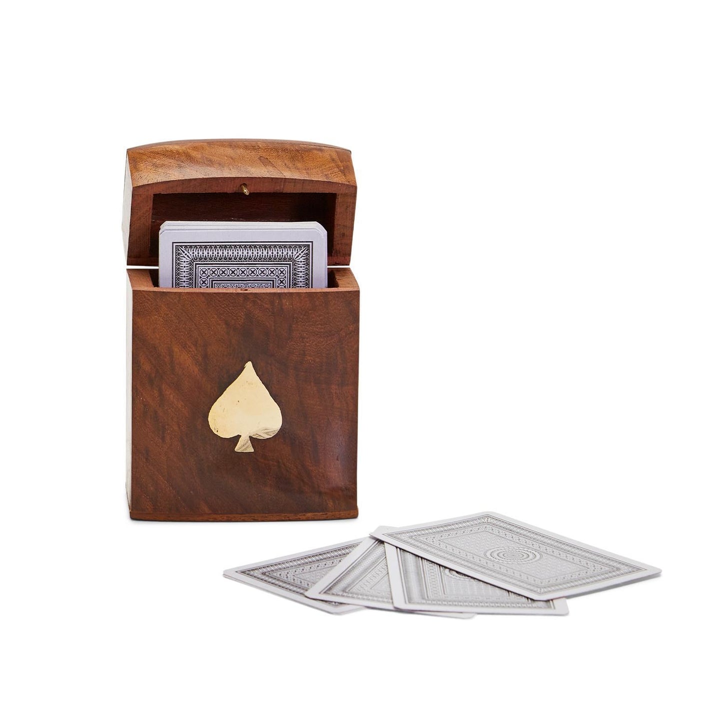 Wood Playing Card Holder
