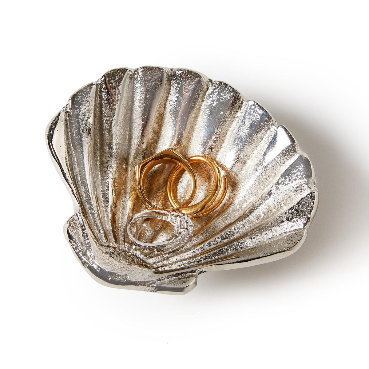 Silver Shell Dish