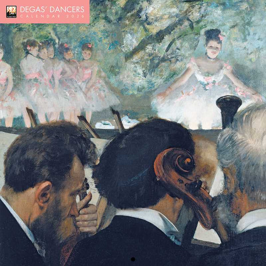 Degas' Dancers Wall Calendar 2026