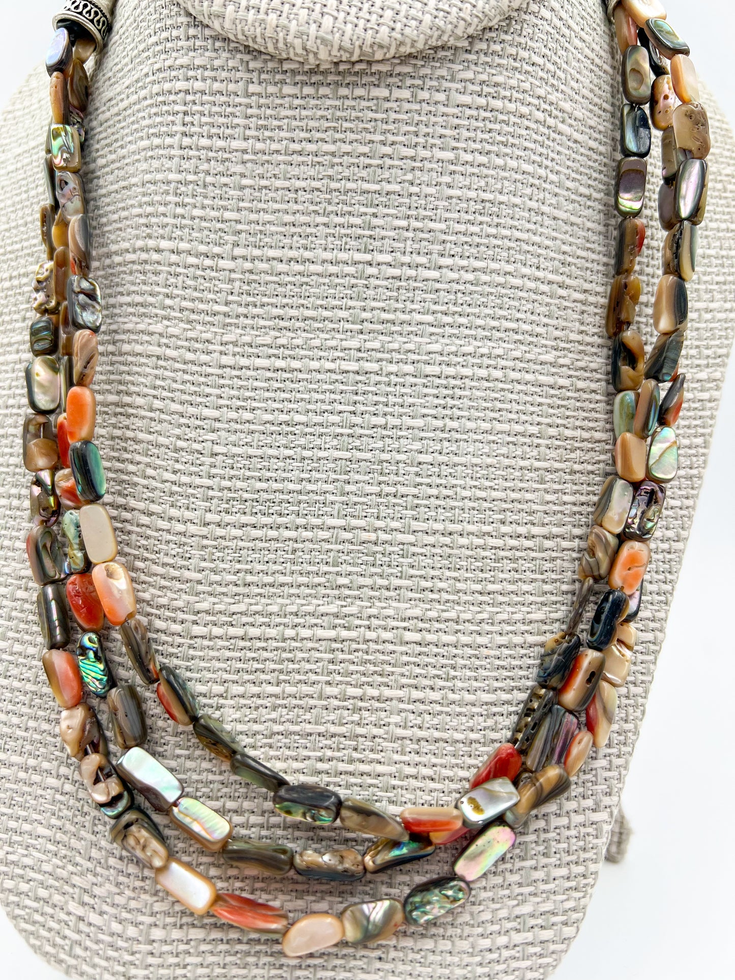Rainbow Abalone Necklace